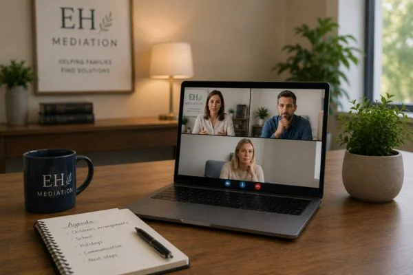 child access mediation Ross-on-Wye online meeting.