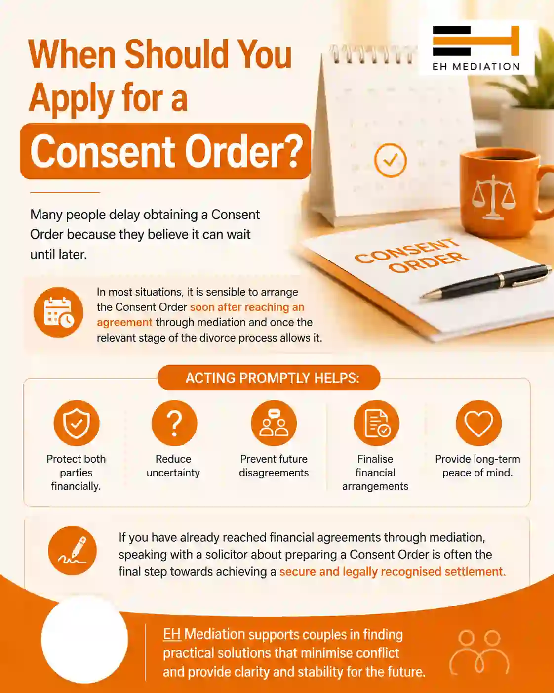When Should You Apply for a Consent Order Ross-on-Wye?